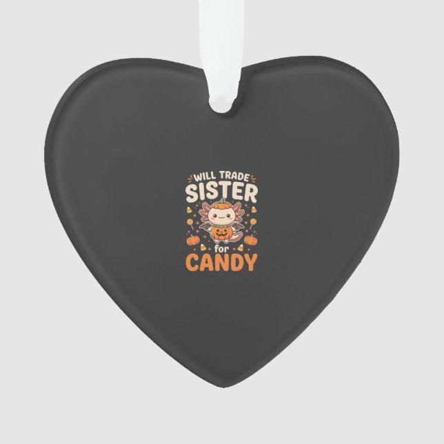 Adorno Diseño de vector de intercambio de dulces de Axolo (Anverso)