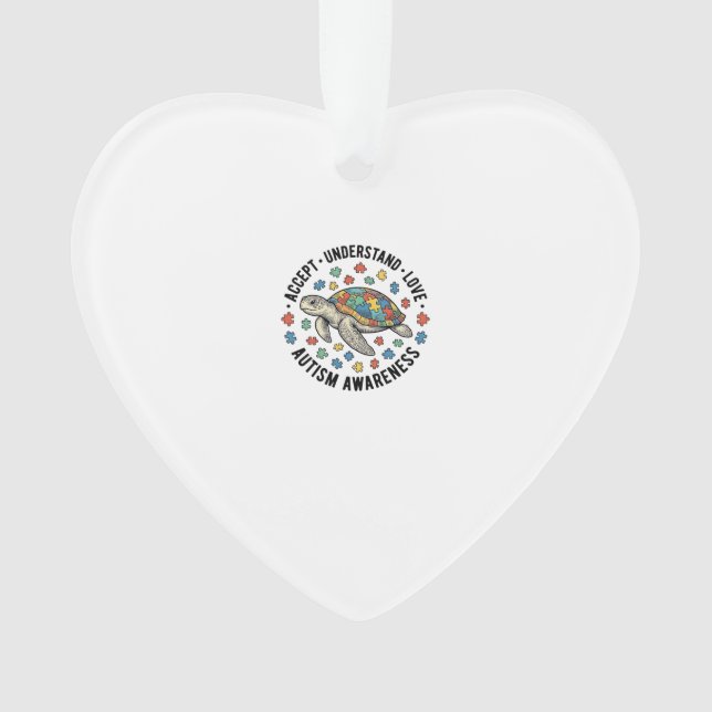 Adorno Diseño de vector de rompecabezas de tortuga de con (Anverso)