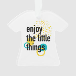 Adorno Diseño divertido y moderno de Enjoy the Lıttle Thi