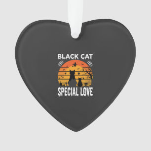 Adorno Diseño Gótico de Amor Especial de Halloween de Gat