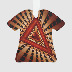 Adorno Diseño gráfico fractal moderno de 3D Fantasy Netwo