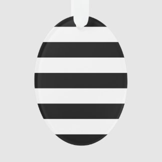 Adorno Diseño Negrita De Rayas Negra Y Blanca