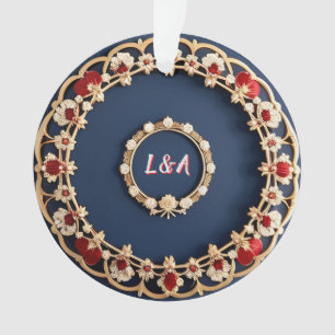 Adorno Diseño Ornamental Floral Elegante