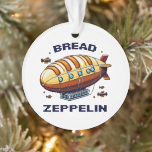 Adorno Diseño retro del Bread Zeppelin