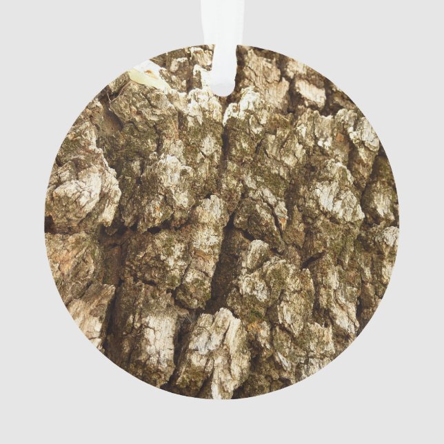 Adorno Diseño texturizado natural de la barra de árbol II (Reverso)