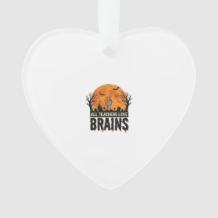 Adorno Diseño vectorial vintage de cerebros de profesor d