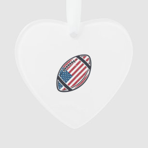 Adorno Diseño vectorial vintage de fútbol americano patri