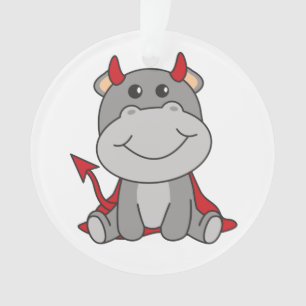 Adorno Disfraz de bruja malvada cutáneo de Hippo Hallowee