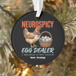 Adorno Distribuidor de Huevos Neuropicante Texturas Raras