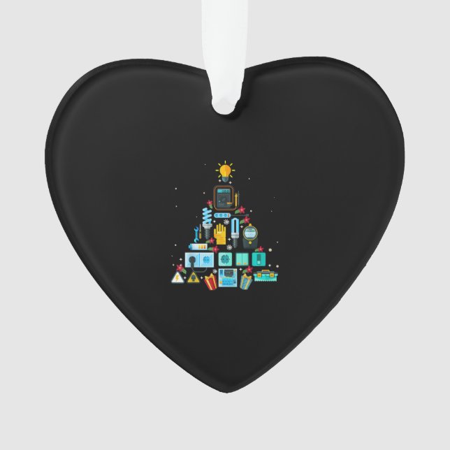 Adorno Divertido árbol de navidad de electricidad (Anverso)