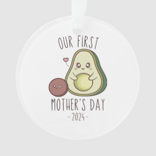 Adorno Divertido el primer día de nuestra madre