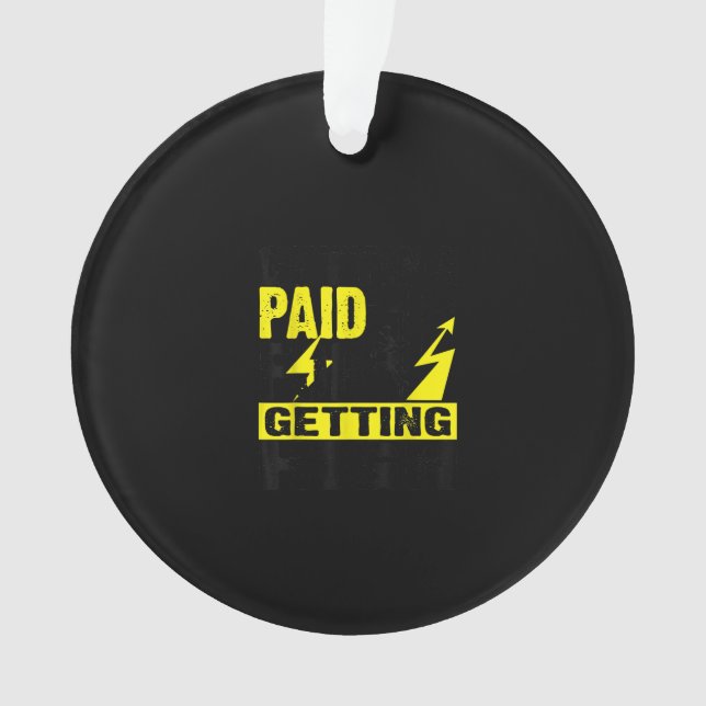 Adorno Divertido eléctrico Lineman Me (Anverso)