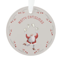 Divertidos Navidades papel higiénico Santa Abuelos