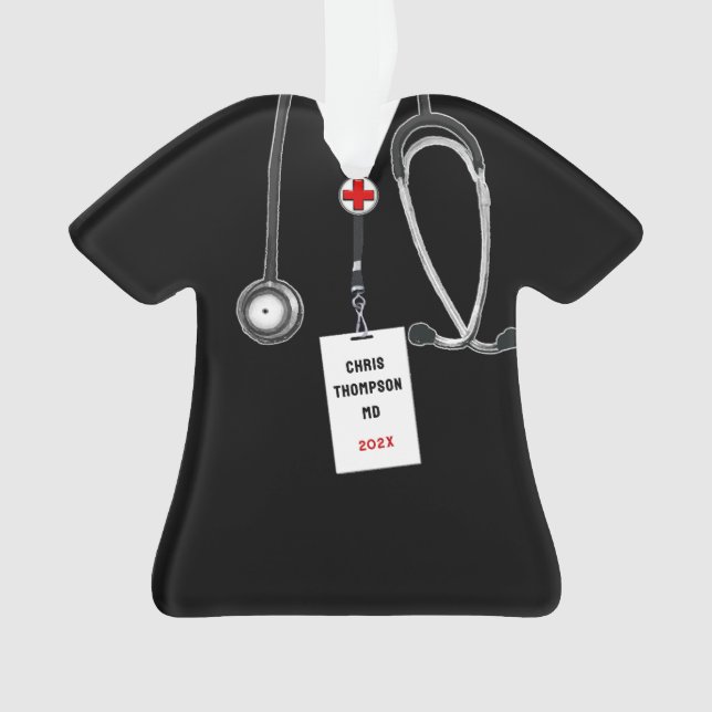 Adorno Doctor Coleccionable 2026 (Anverso)