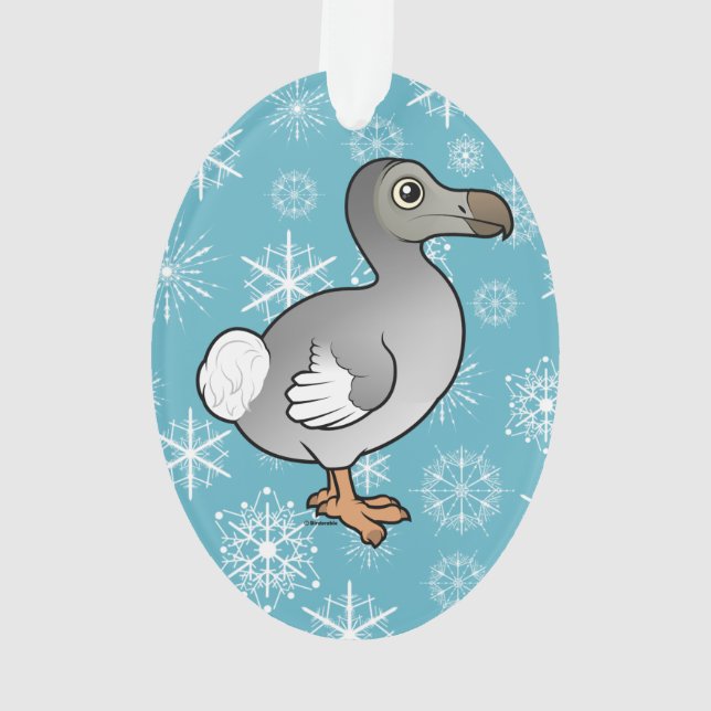 Adorno Dodo de Birdorable (Reverso)
