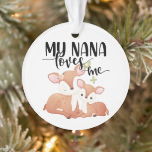 Adorno Doe and Fawn Mi Nana me ama