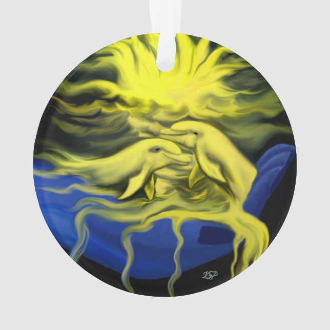 Adorno Dolphin Love (Reverso)