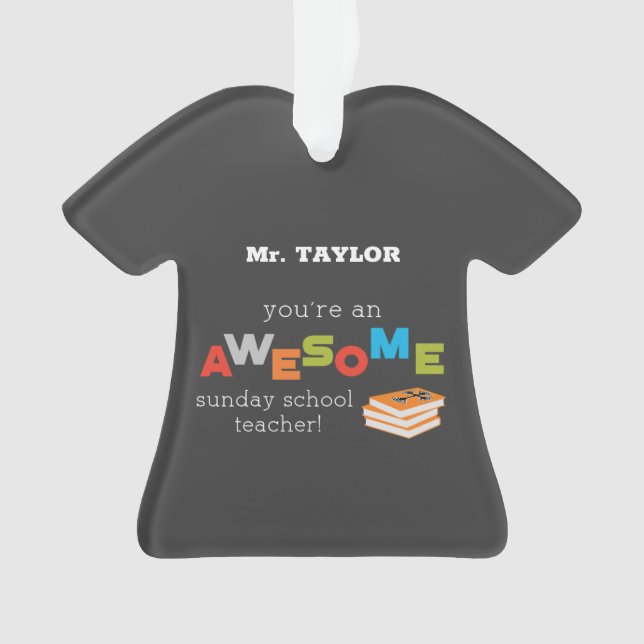 Adorno Domingo Día de Apreciación de Maestros Escolares,  (Anverso)