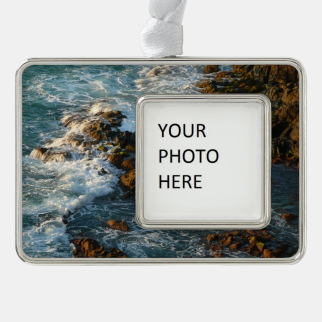 Adorno Donde el océano se encuentra con las rocas (Anverso)