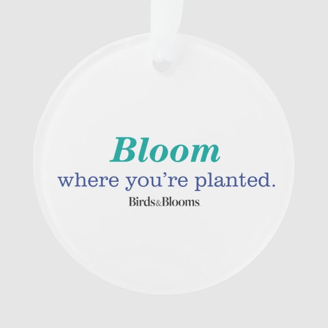 Adorno Donde le plantan (Anverso)