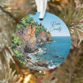 Adorno Door County, Wisconsin Travel Souvenir Keepsake