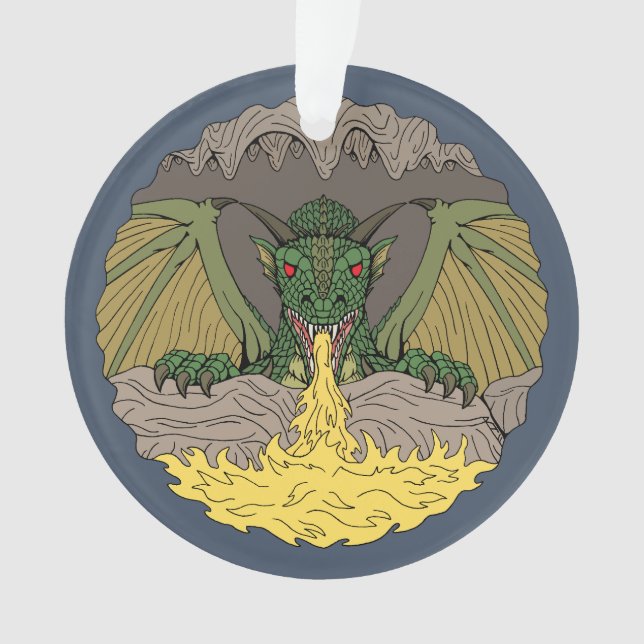 Adorno Dragón cavernoso 2016 (Anverso)