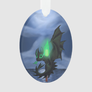 Adorno Dragón nocturno