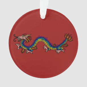 Adorno Dragón oriental