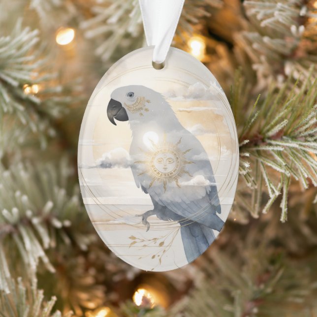Adorno Dreamwoven Guardian Parrot Ornament (Árbol)