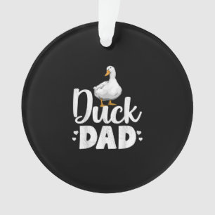 Adorno Duck Dad Divertidos Ducklings Granjeros Regalos