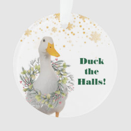 Adorno Duck los Navidades del pato