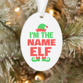 Adorno Duende de Navidad Personalizado