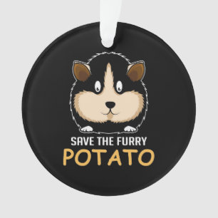 Adorno Dueño de cerdo de Furry Potato Guinea