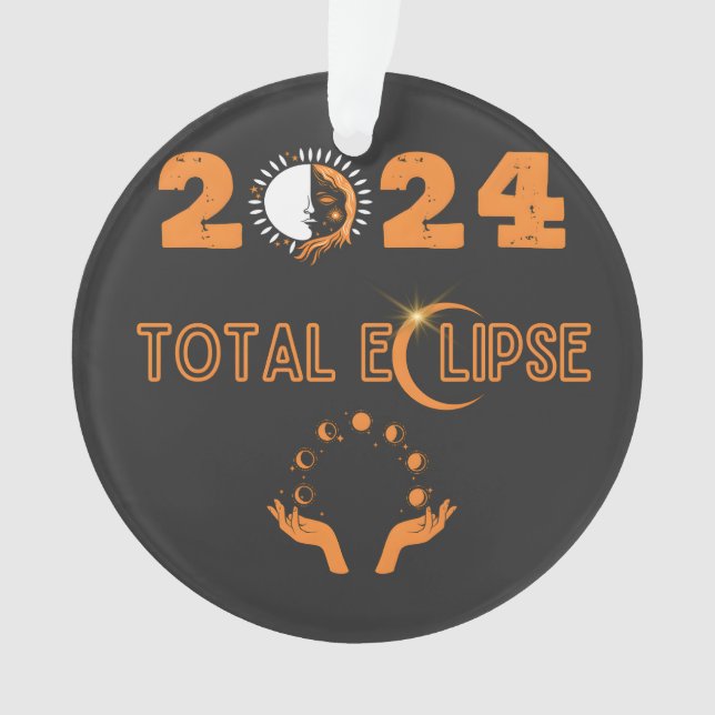 Adorno Eclipse total 2024 (Anverso)