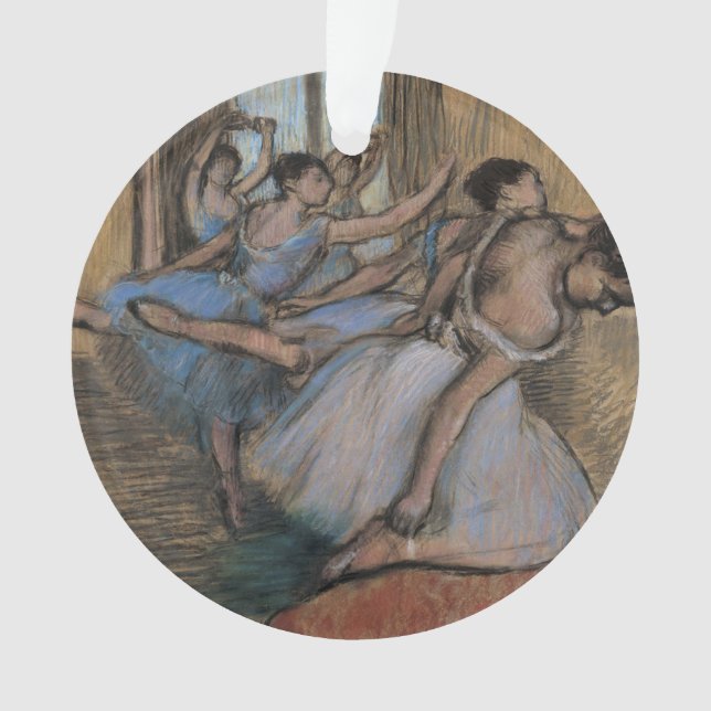 Adorno Edgar Degas el | los bailarines (Anverso)