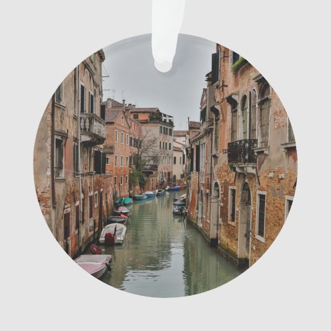 Adorno Edificios a lo largo de canales de Venecia (Anverso)