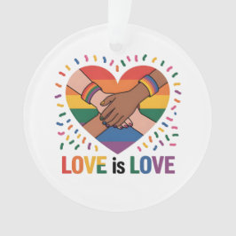 Adorno El amor es amor