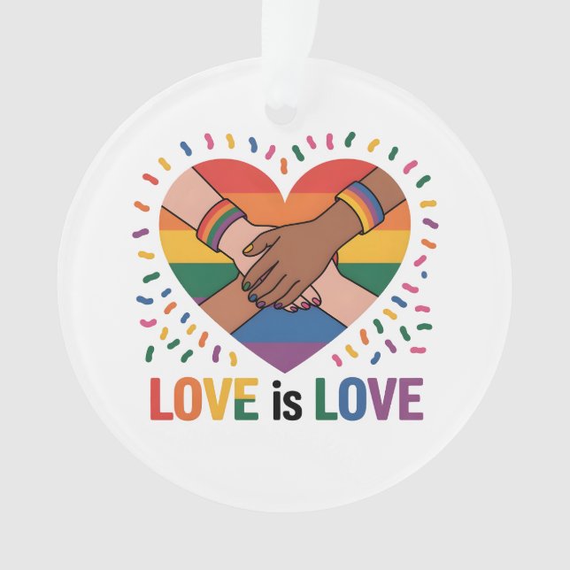 Adorno El amor es amor (Anverso)