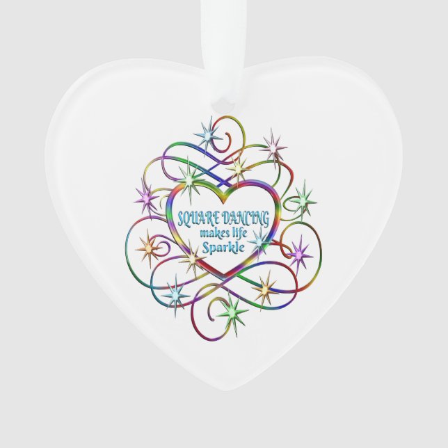 Adorno El baile cuadrado hace que la vida se torne espino (Anverso)