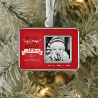 Adorno El bebé es mi muy dulce foto de los Navidades pequ