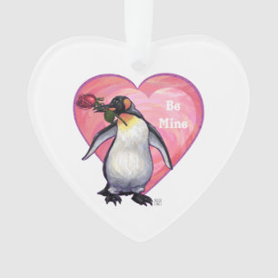 Adorno El día de San Valentín Penguin