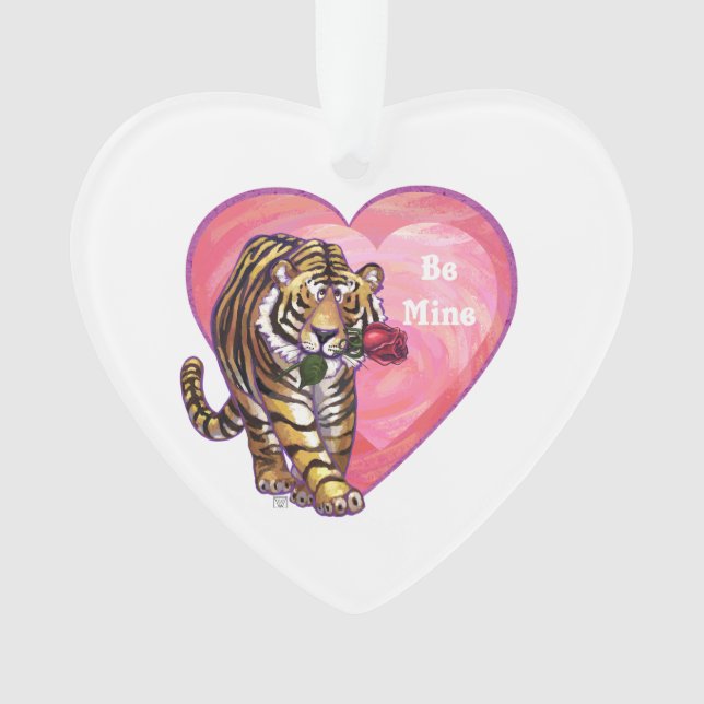 Adorno El día de San Valentín Tiger (Anverso)