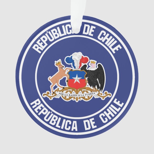 Adorno El emblema de Chile (Anverso)