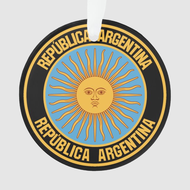 Adorno El emblema de la Ronda Argentina (Anverso)