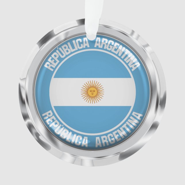 Adorno El emblema de la Ronda Argentina (Anverso)