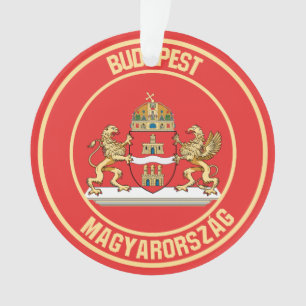 Adorno El emblema de la ronda de Budapest