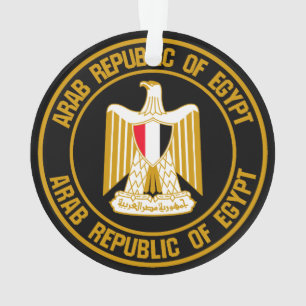 Adorno El Emblema de la Ronda de Egipto