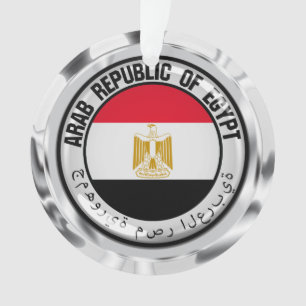Adorno El Emblema de la Ronda de Egipto