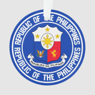 Adorno El emblema de la Ronda de Filipinas