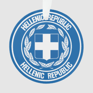 Adorno El emblema de la Ronda de Grecia